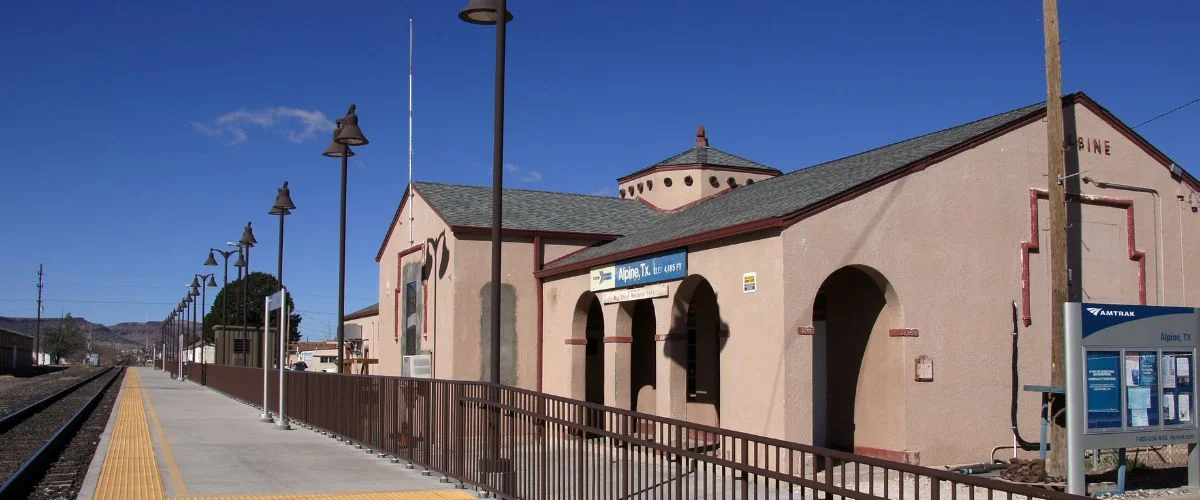 Amtrak Station Near Marfa Municipal Airport (MRF)