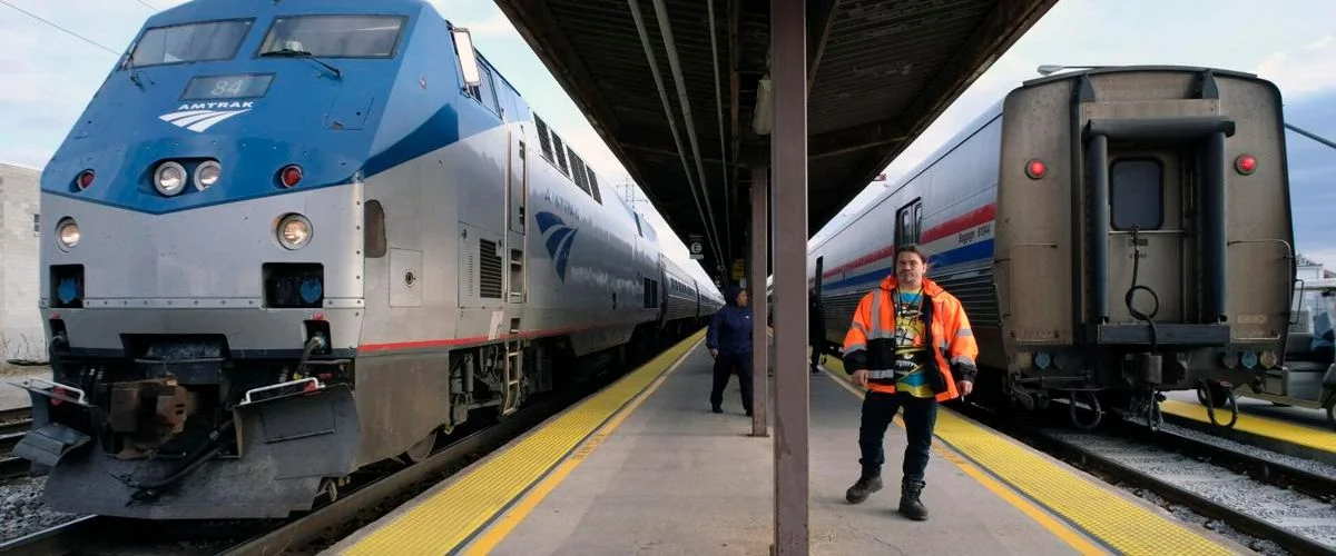 Amtrak Station Near Derby Field (LOL)