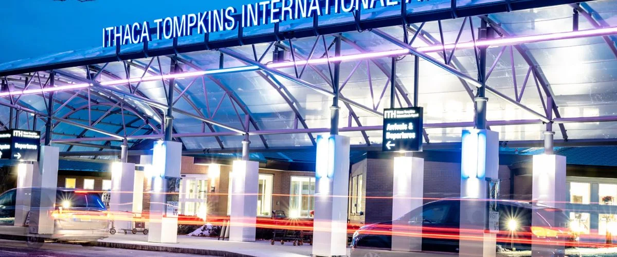 Amtrak Station Near Ithaca Tompkins International Airport (ITH)