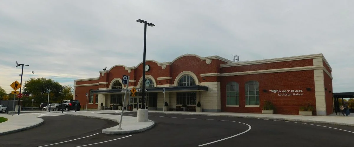 Amtrak Station Near Monroe County Airport (BMG)