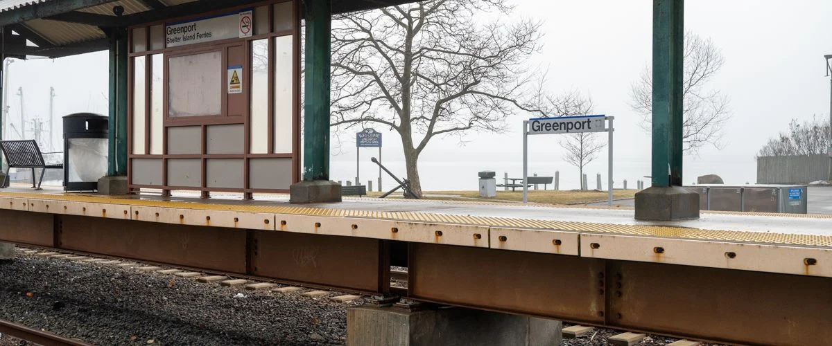 Amtrak Station Near Republic Airport (FRG)