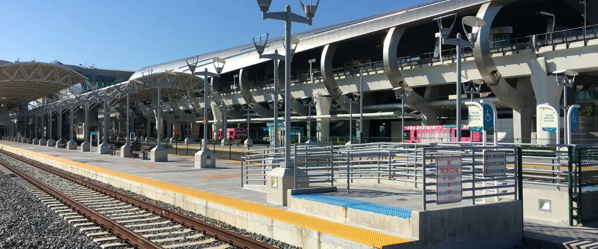 Amtrak Station Near Dade-Collier Training and Transition Airport (TNT)