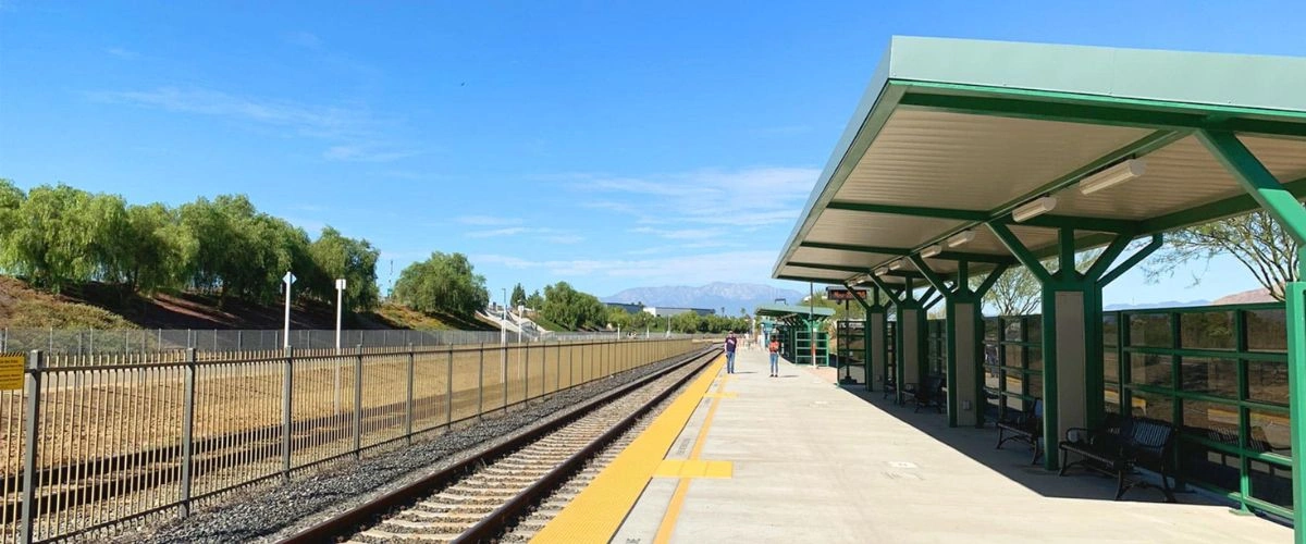 Amtrak Station near March Air Reserve Base (RIV)