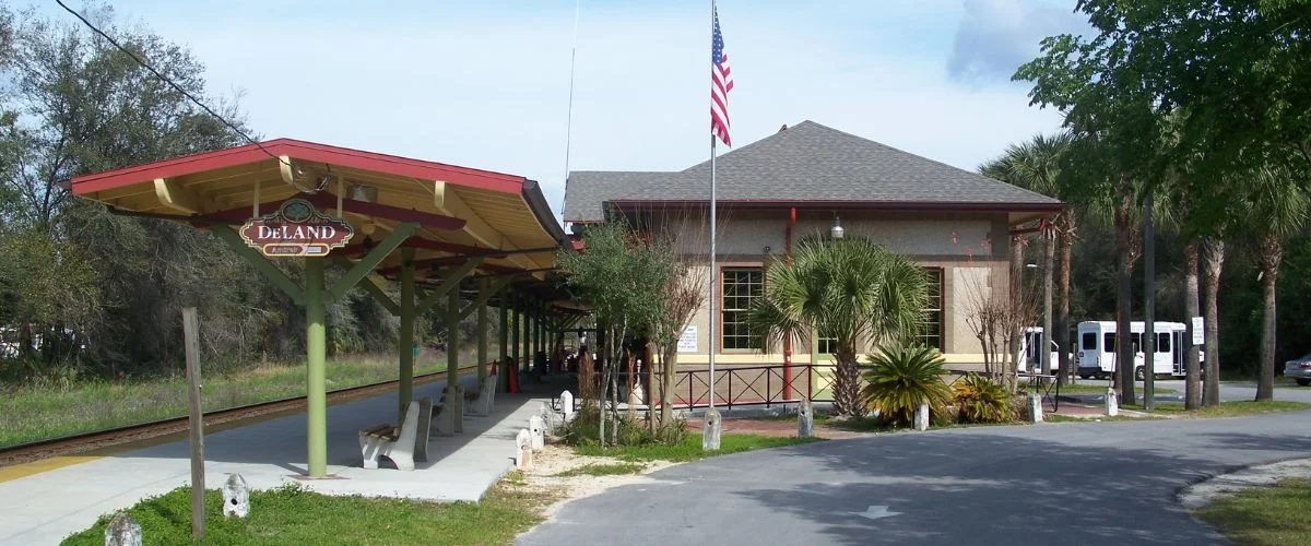 Amtrak Station Near Ormond Beach Municipal Airport (OMN)