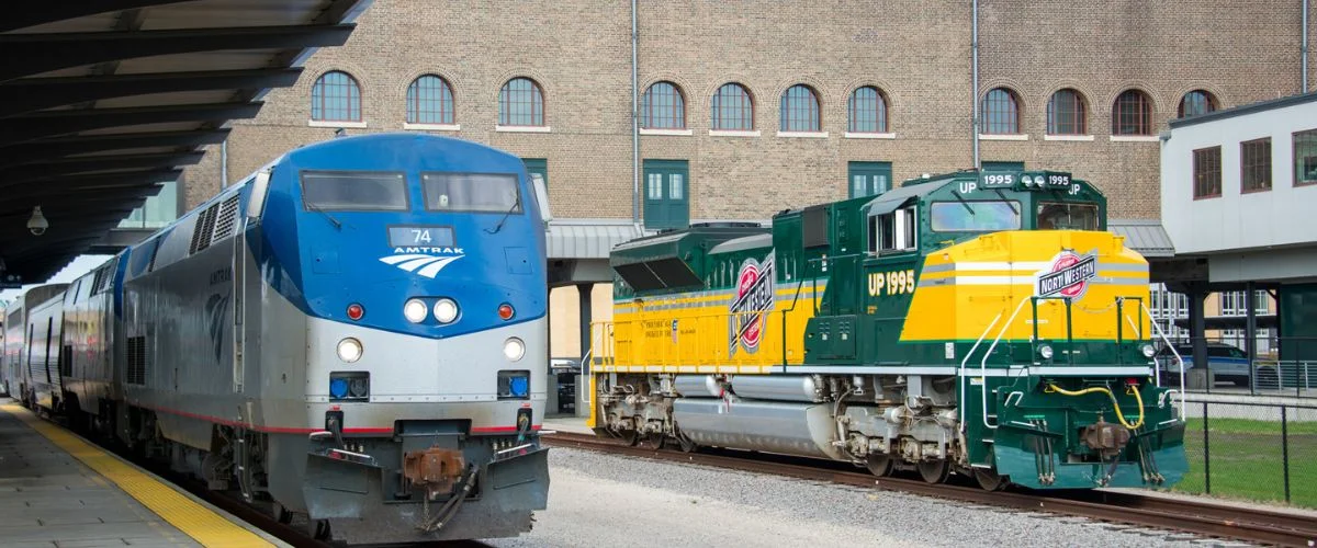 Amtrak Station near Rush City Regional Airport (ROS)