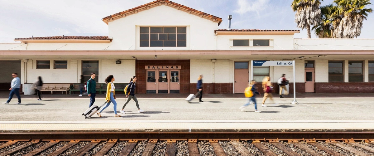 Salinas Amtrak Station, Routes & Schedule