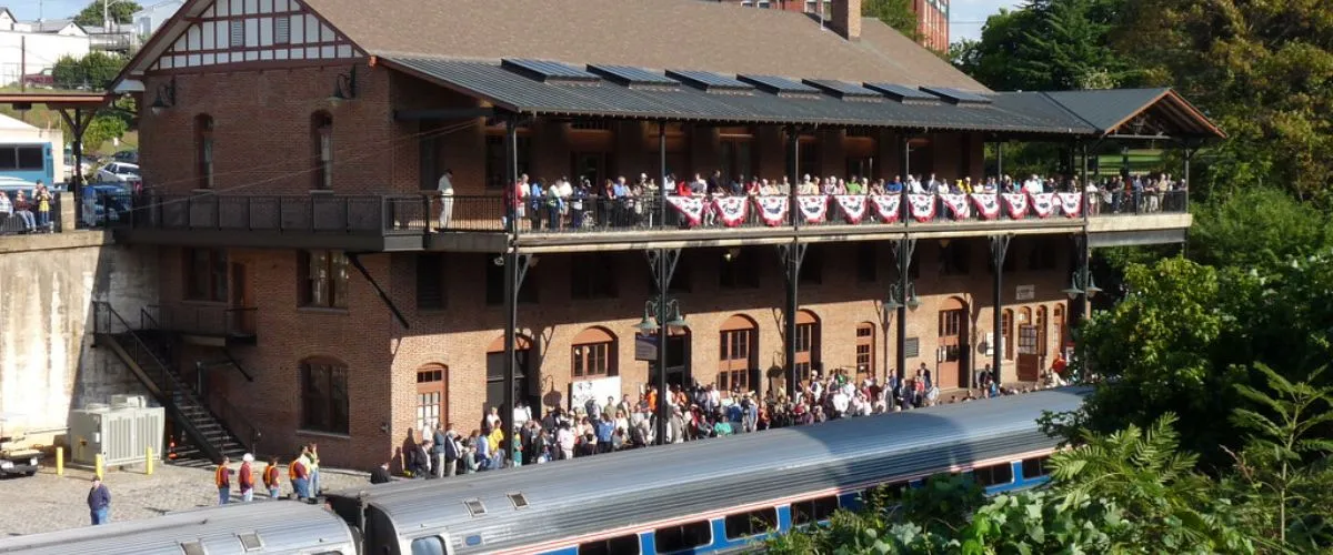 Amtrak Station Near Bedford County Airport (HMZ)