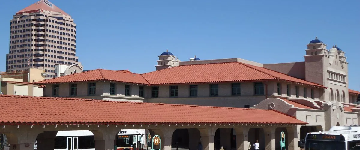 Amtrak Station Near Double Eagle II Airport (AEG)